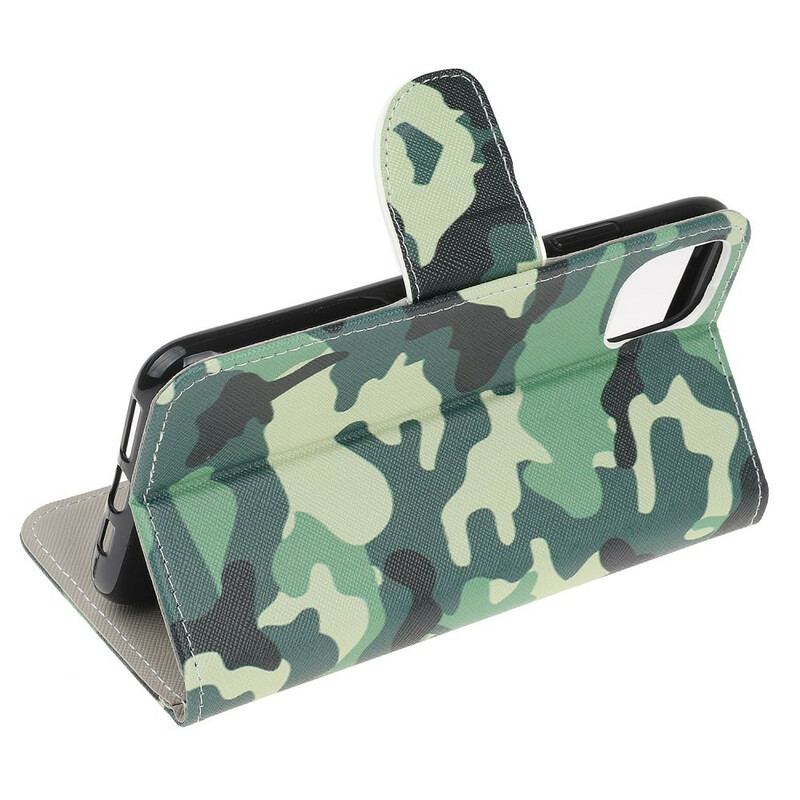 Housse iPhone 13 Pro Camouflage Militaire