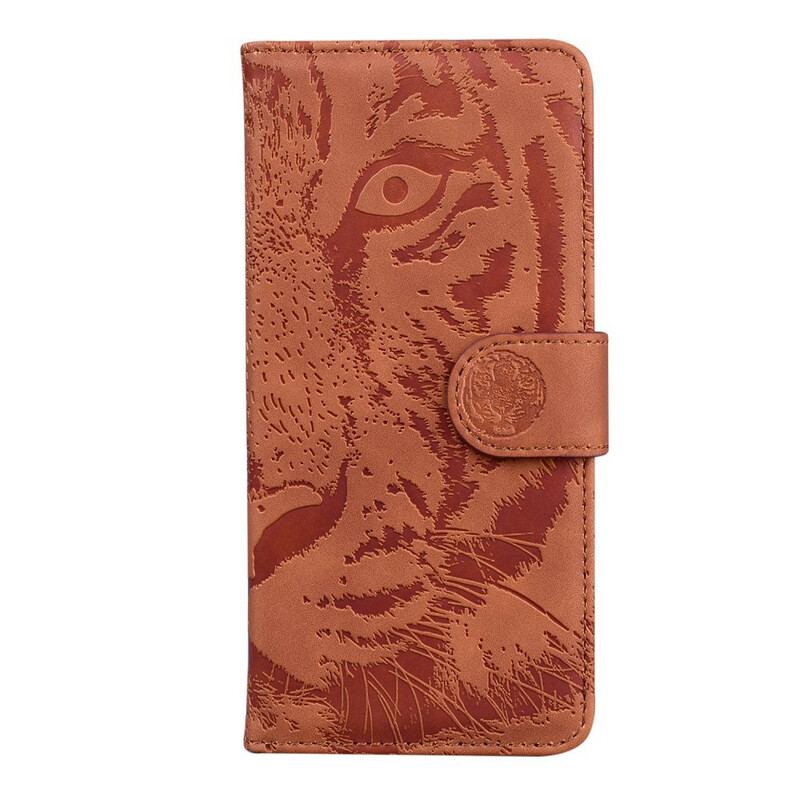 Housse iPhone 13 Pro Empreinte Face de Tigre