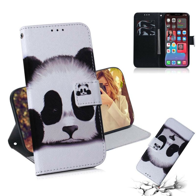 Housse iPhone 13 Pro Face de Panda