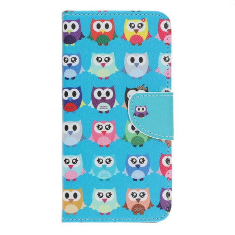 Housse iPhone 13 Pro Multiples Hiboux