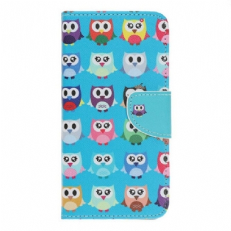 Housse iPhone 13 Pro Multiples Hiboux