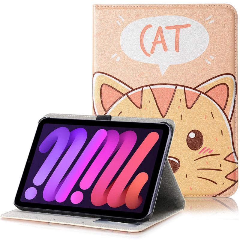 Étui iPad Mini 6 (2021) Cartoon Cat