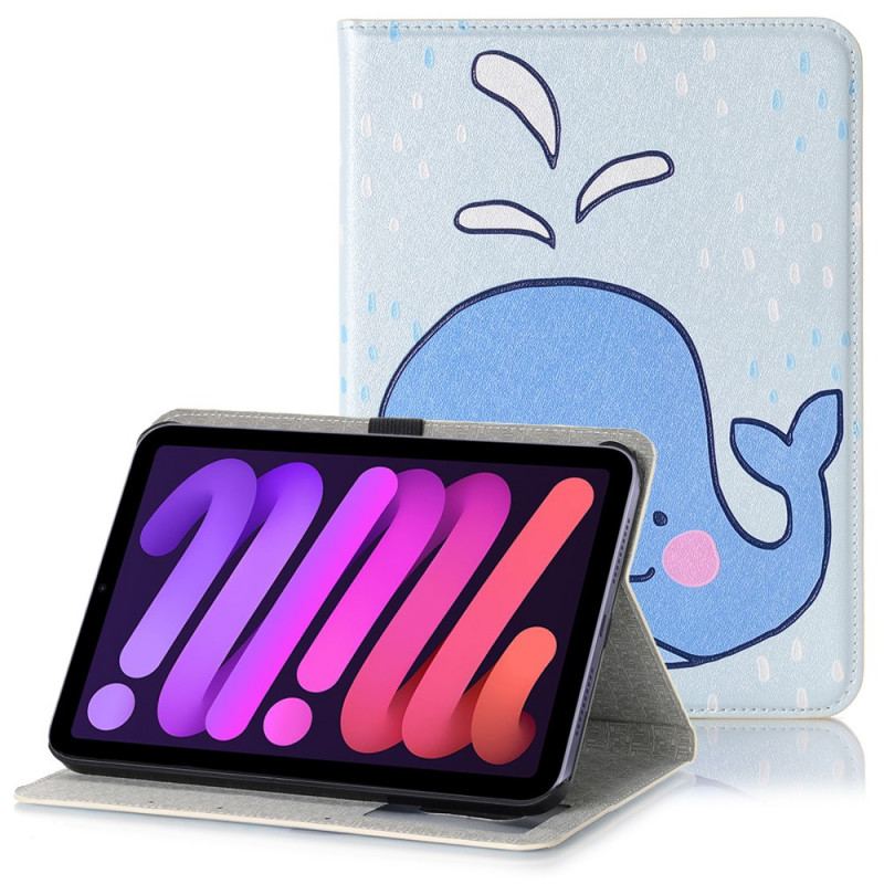 Étui iPad Mini 6 (2021) Cartoon Whale