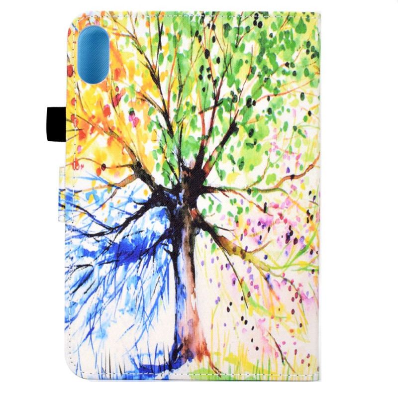 Housse iPad Mini 6 (2021) Arbre Aquarelle