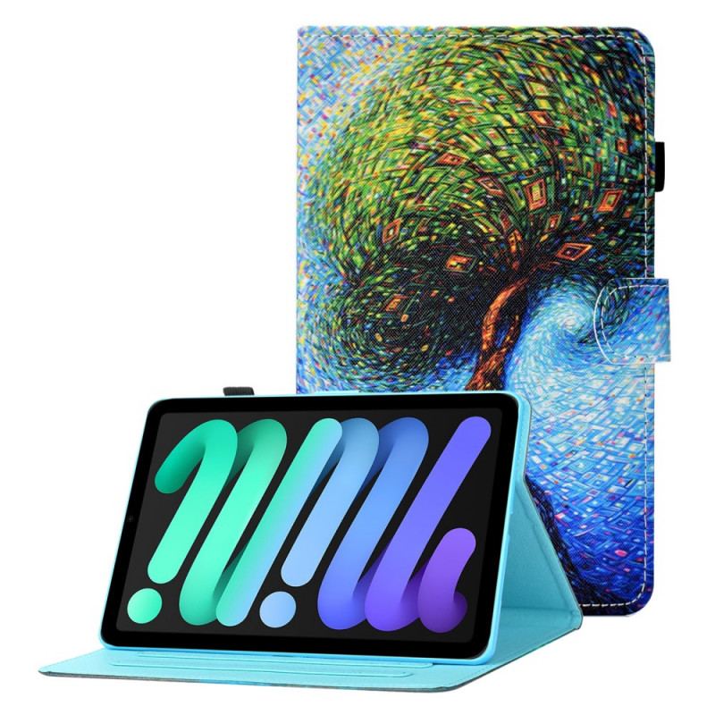 Housse iPad Mini 6 (2021) Arbre Artistique