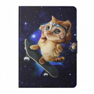 Housse iPad Mini 6 (2021) Chat Skateboard