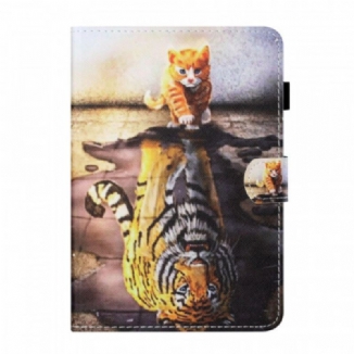 Housse iPad Mini 6 (2021) Chaton Art