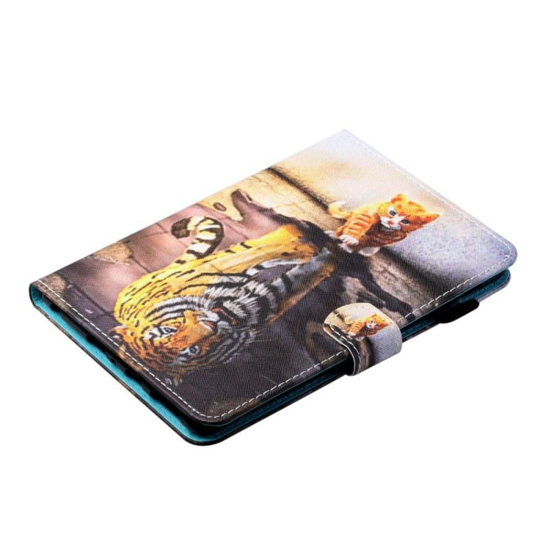 Housse iPad Mini 6 (2021) Chaton Art