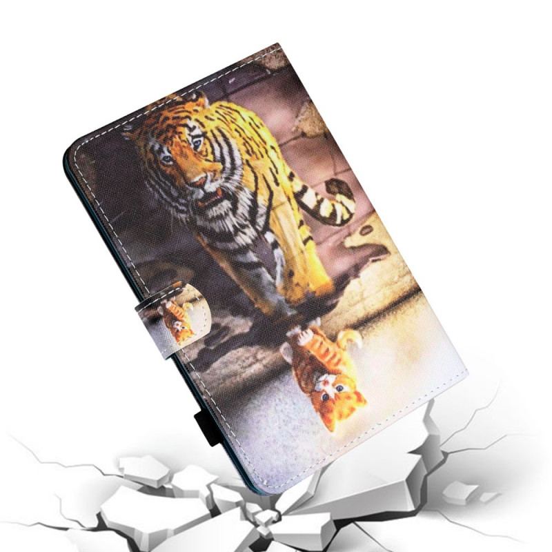 Housse iPad Mini 6 (2021) Chaton Art