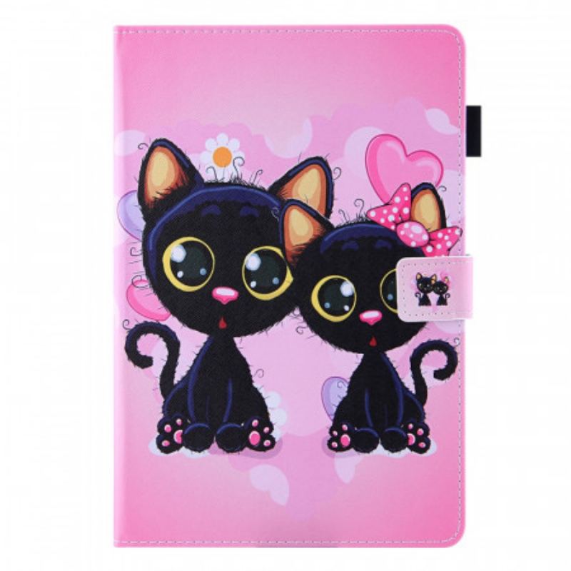 Housse iPad Mini 6 (2021) Couple de Chats