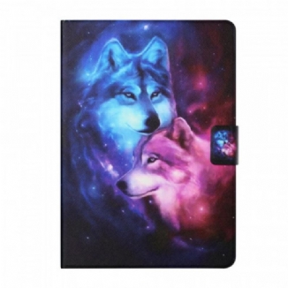 Housse iPad Mini 6 (2021) Couple de Loups