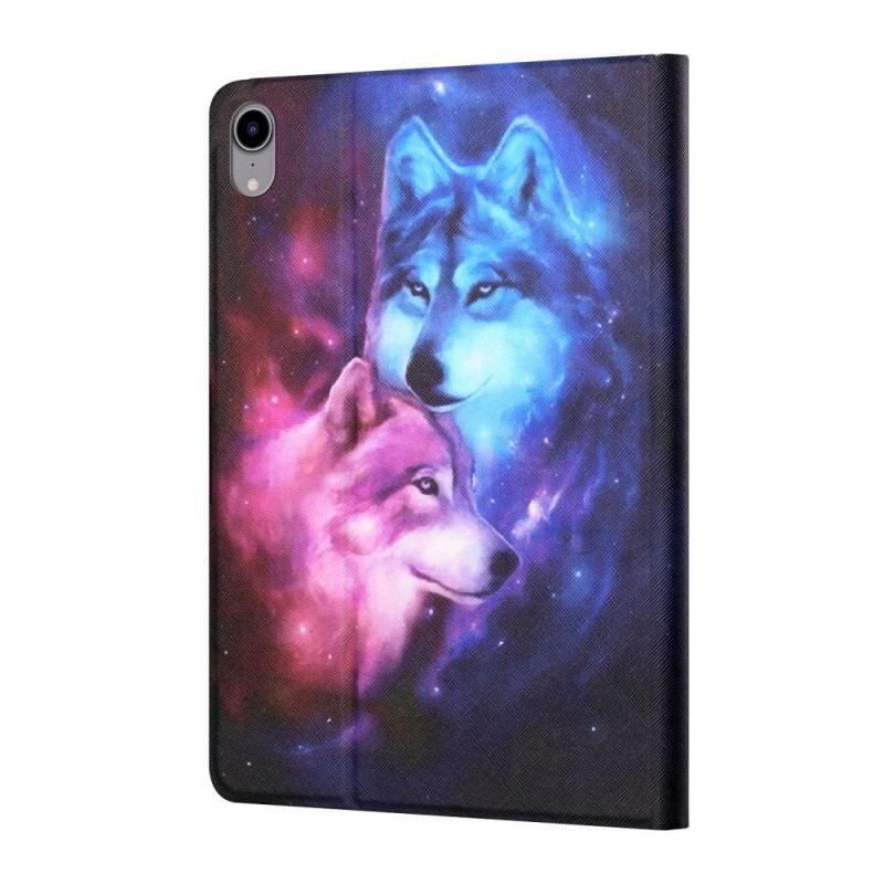 Housse iPad Mini 6 (2021) Couple de Loups