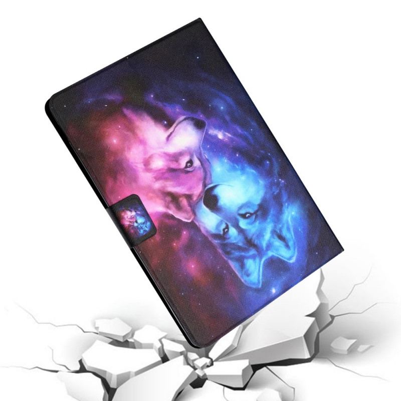 Housse iPad Mini 6 (2021) Couple de Loups