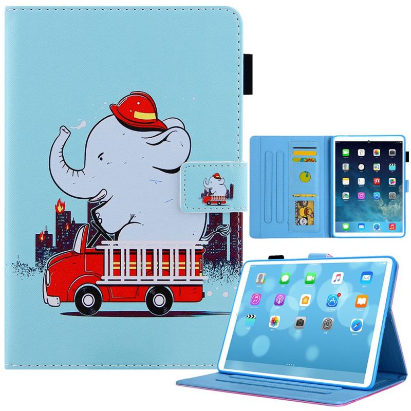 Housse iPad Mini 6 (2021) Éléphant Pompier