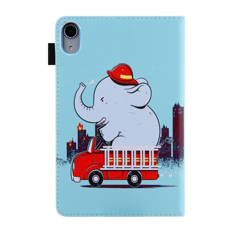 Housse iPad Mini 6 (2021) Éléphant Pompier