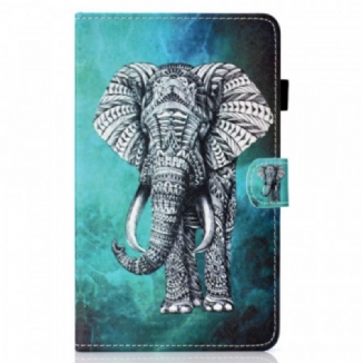 Housse iPad Mini 6 (2021) Éléphant Tribal