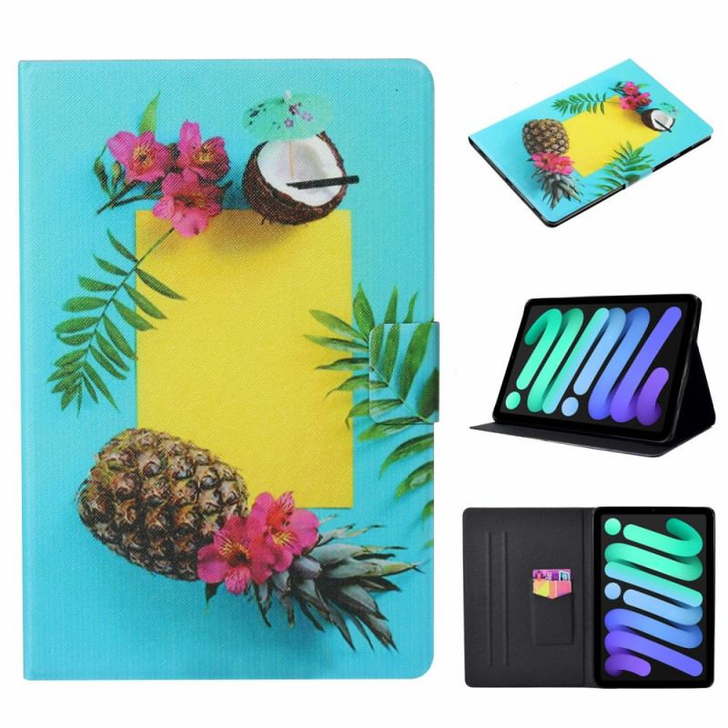 Housse iPad Mini 6 (2021) Fruits Exotiques