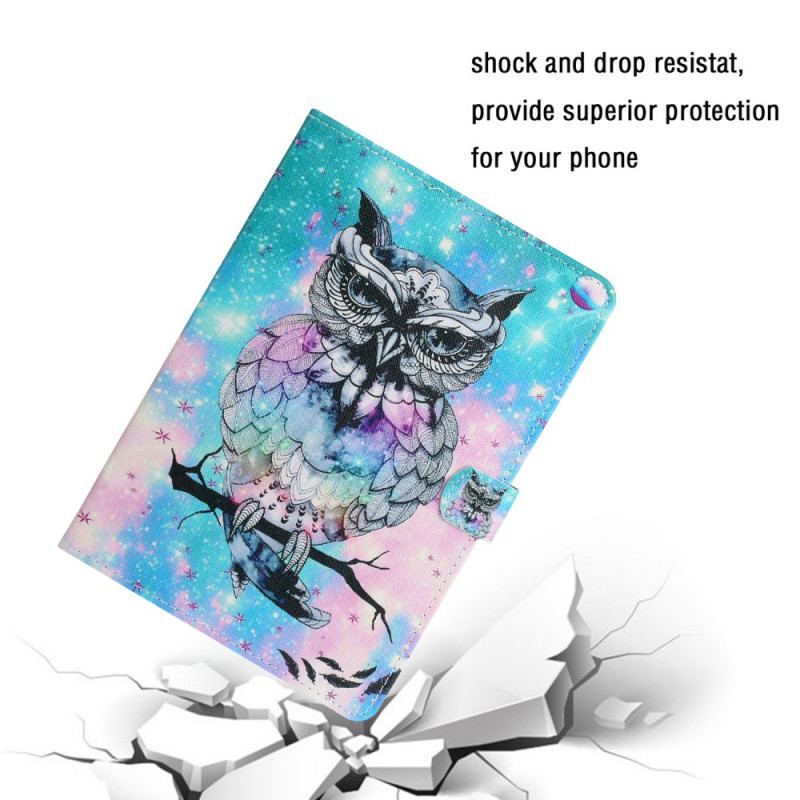 Housse iPad Mini 6 (2021) Hibou Royal