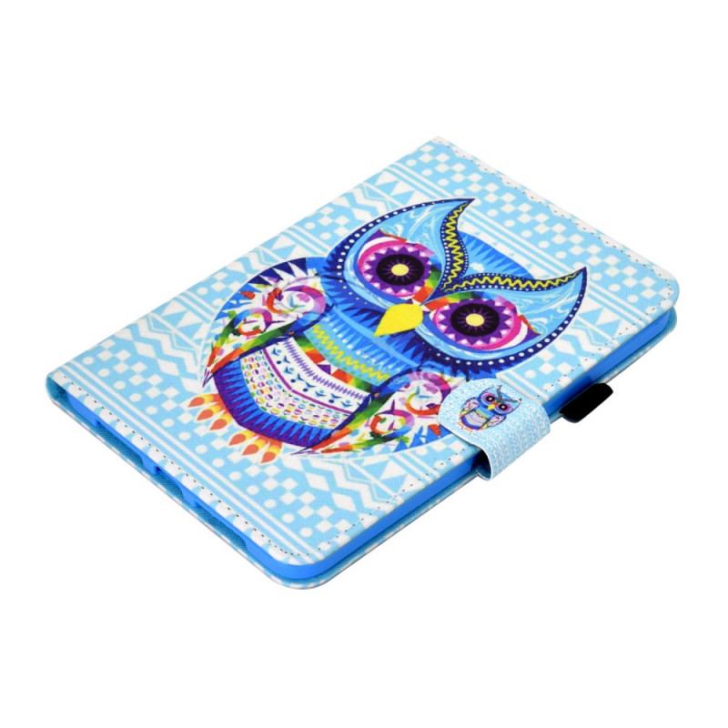 Housse iPad Mini 6 (2021) Hibou Tribal