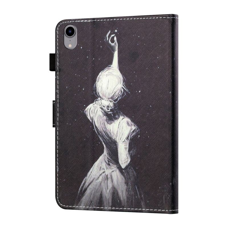 Housse iPad Mini 6 (2021) Jeune Fille Art