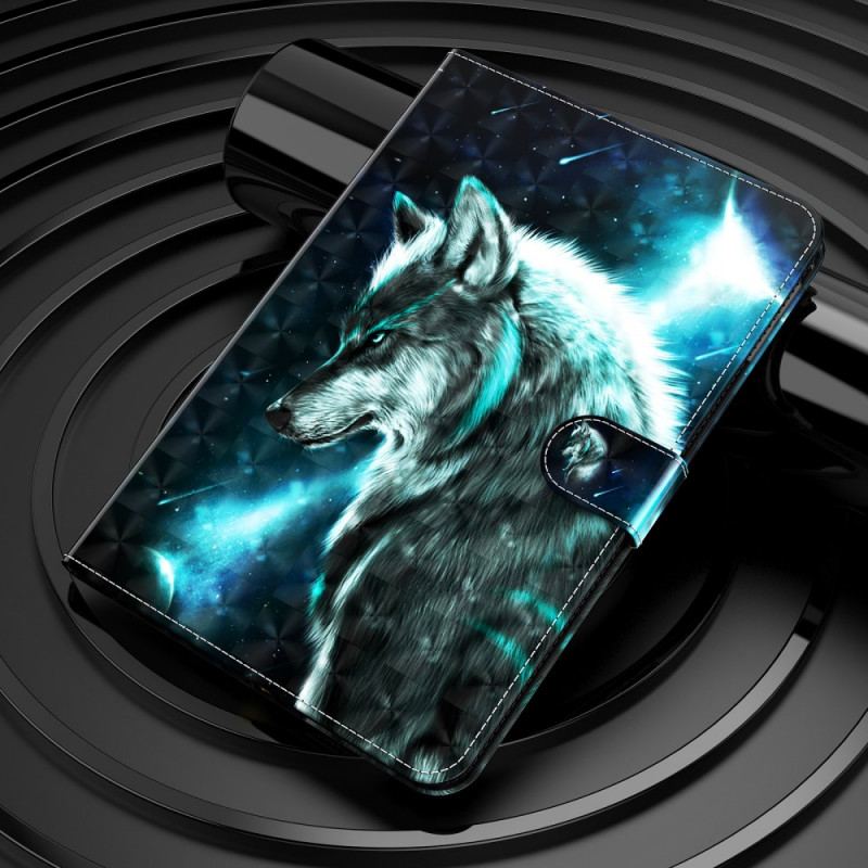 Housse iPad Mini 6 (2021) Light Spot Loup Sauvage