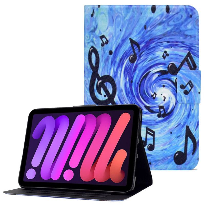 Housse iPad Mini 6 (2021) Notes de Musique