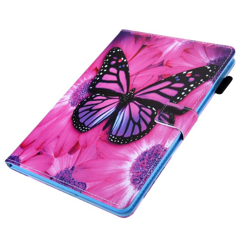 Housse iPad Mini 6 (2021) Papillon Floral