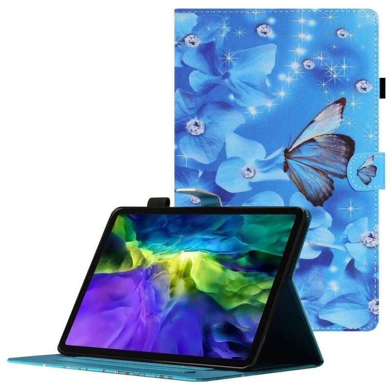 Housse iPad Mini 6 (2021) Papillons Diamants