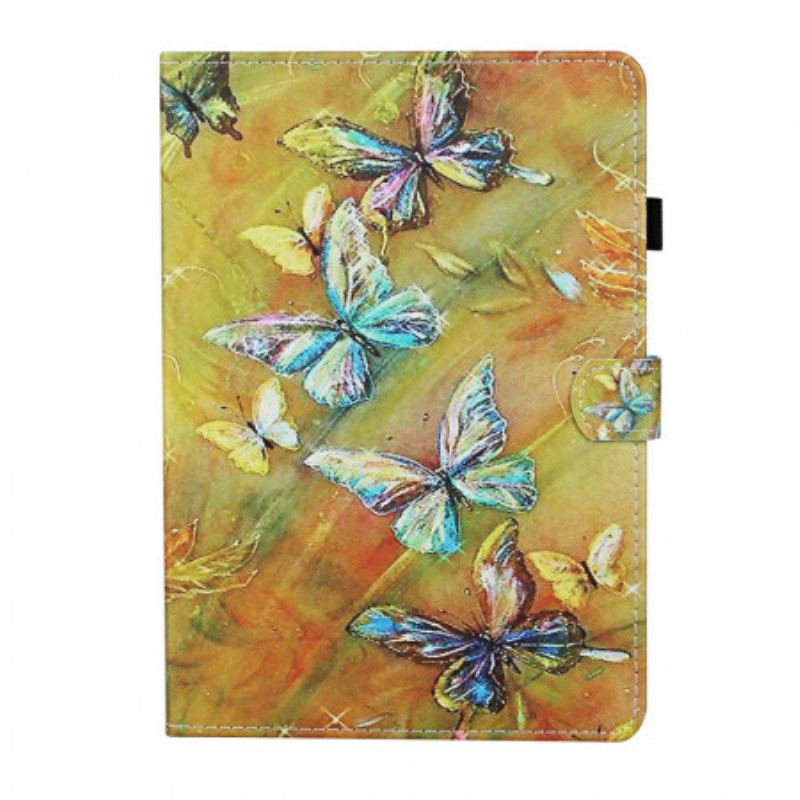 Housse iPad Mini 6 (2021) Papillons Peints