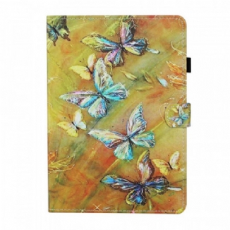 Housse iPad Mini 6 (2021) Papillons Peints