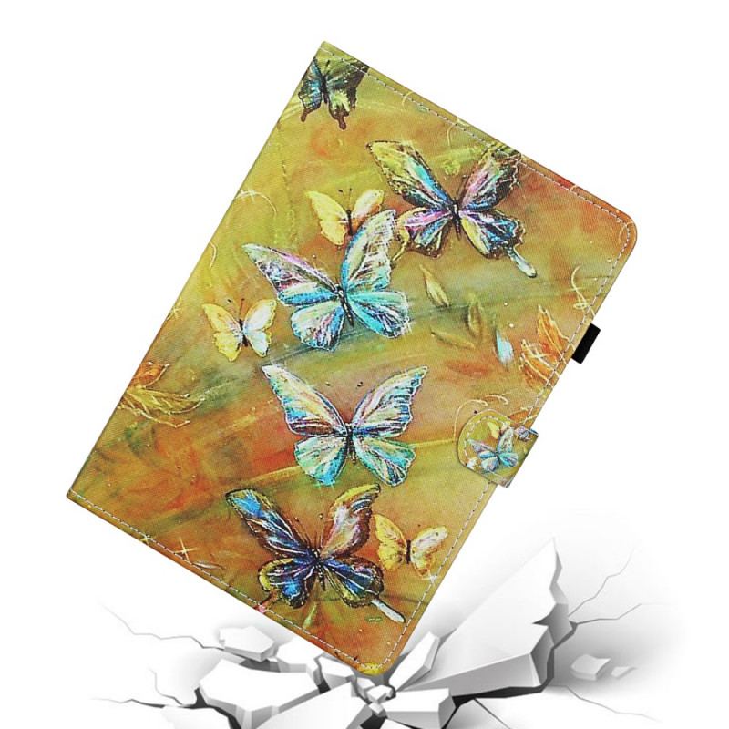 Housse iPad Mini 6 (2021) Papillons Peints