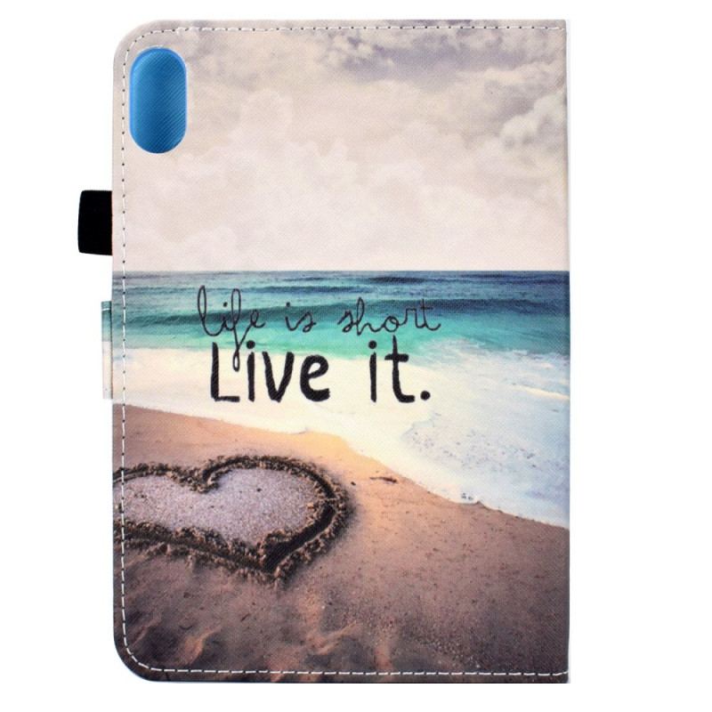 Housse iPad Mini 6 (2021) Plage Live It