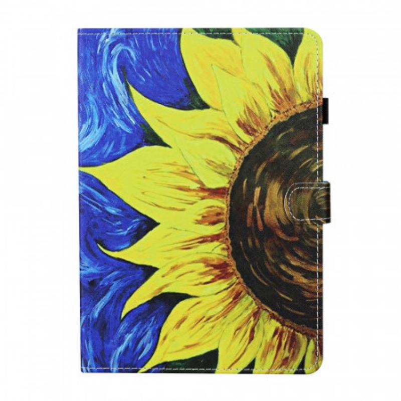 Housse iPad Mini 6 (2021) Tournesol Peint