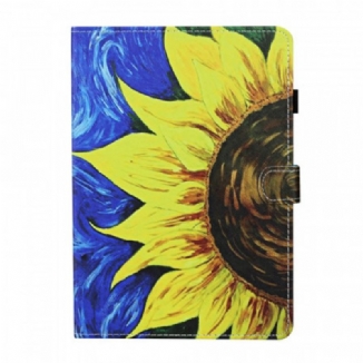 Housse iPad Mini 6 (2021) Tournesol Peint