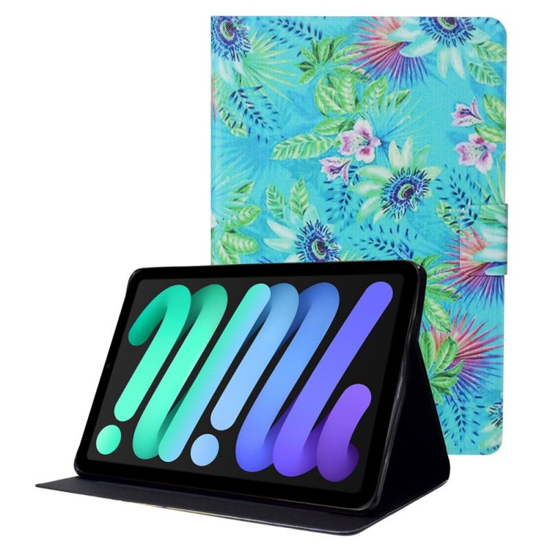 Housse iPad Mini 6 (2021) Univers Floral