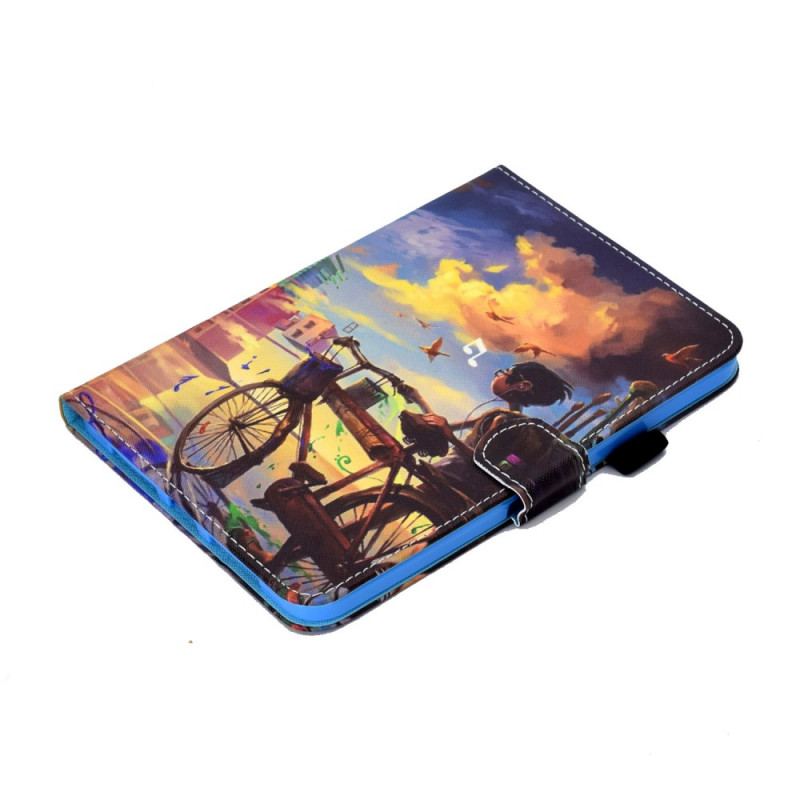 Housse iPad Mini 6 (2021) Vélo Art