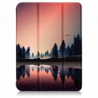Smart Case iPad Mini 6 (2021) Porte-Stylet Forêt