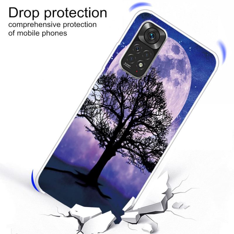 Coque Xiaomi Redmi Note 11 Pro /  Note 11 Pro 5G Arbre et Lune