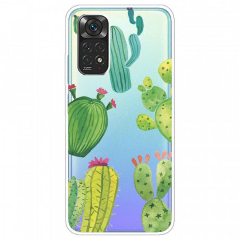 Coque Xiaomi Redmi Note 11 Pro /  Note 11 Pro 5G Cactus Aquarelle