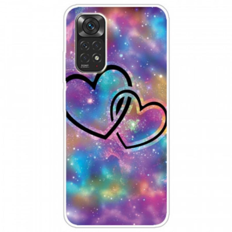 Coque Xiaomi Redmi Note 11 Pro /  Note 11 Pro 5G Coeurs Enchaînés