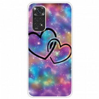 Coque Xiaomi Redmi Note 11 Pro /  Note 11 Pro 5G Coeurs Enchaînés