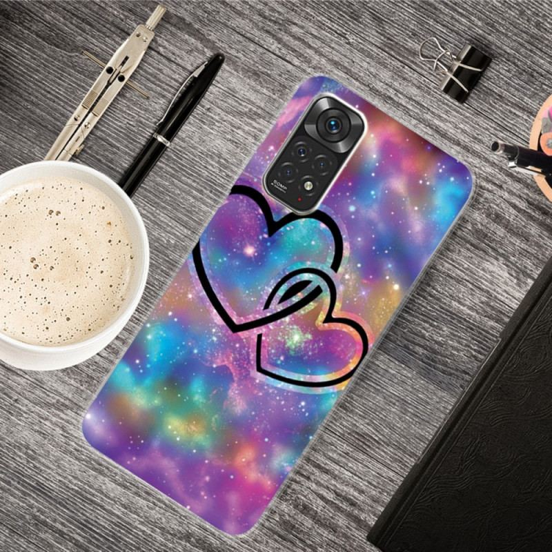 Coque Xiaomi Redmi Note 11 Pro /  Note 11 Pro 5G Coeurs Enchaînés