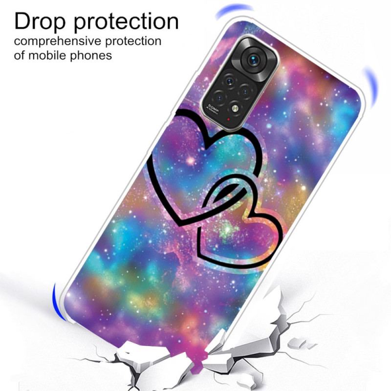 Coque Xiaomi Redmi Note 11 Pro /  Note 11 Pro 5G Coeurs Enchaînés