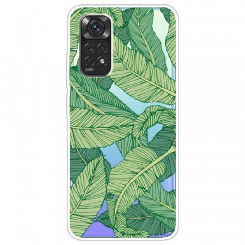 Coque Xiaomi Redmi Note 11 Pro /  Note 11 Pro 5G Feuilles Graphiques