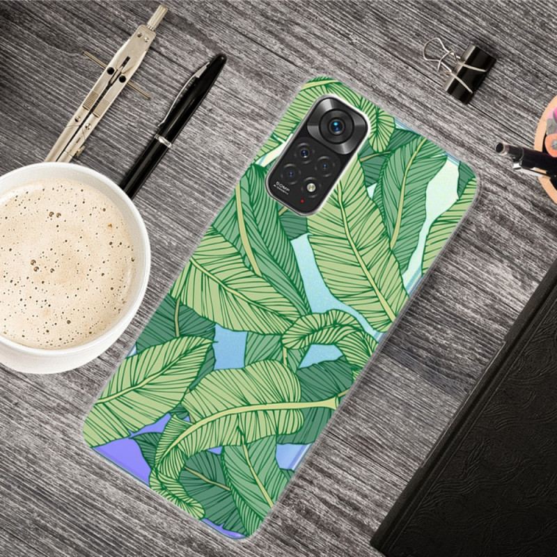 Coque Xiaomi Redmi Note 11 Pro /  Note 11 Pro 5G Feuilles Graphiques