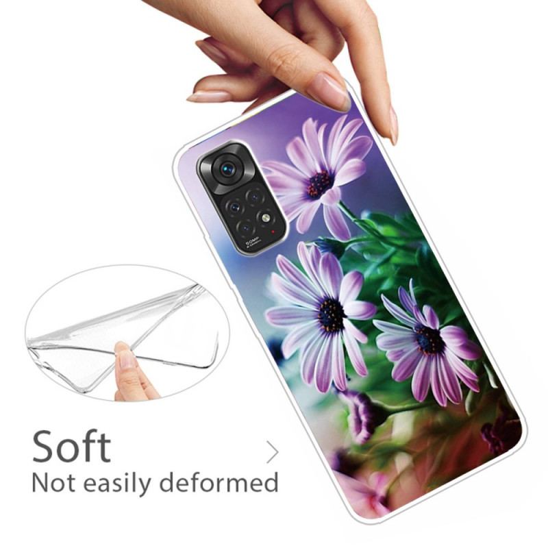 Coque Xiaomi Redmi Note 11 Pro /  Note 11 Pro 5G Fleurs Réalistes