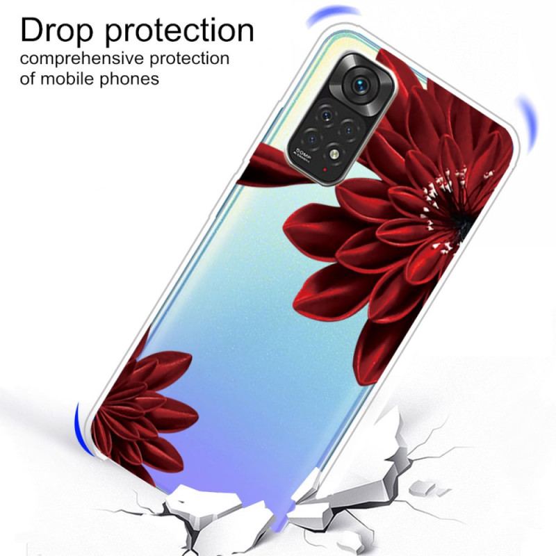 Coque Xiaomi Redmi Note 11 Pro /  Note 11 Pro 5G Fleurs Sauvages