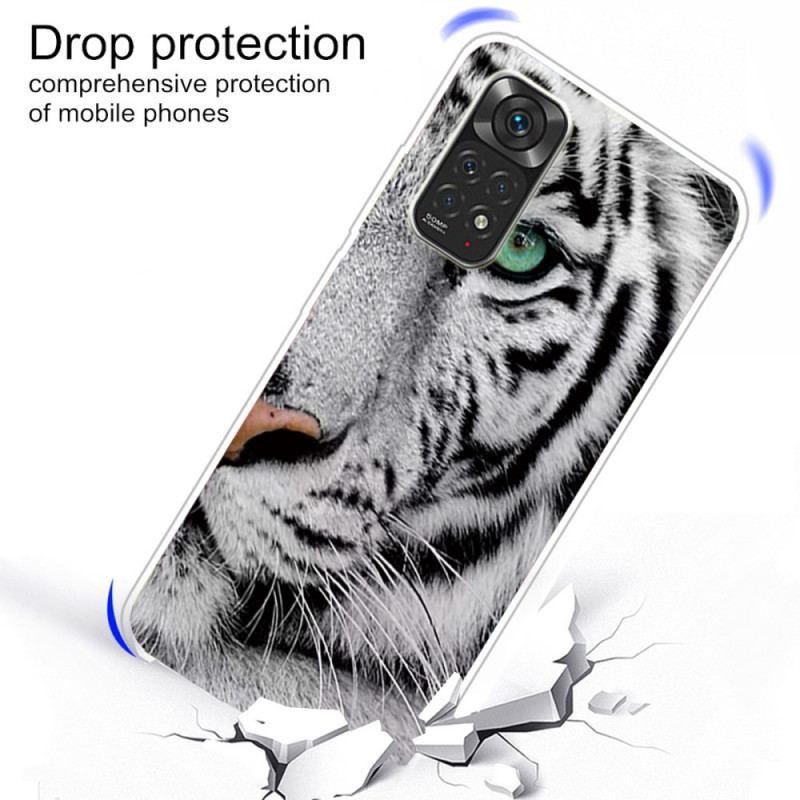 Coque Xiaomi Redmi Note 11 Pro /  Note 11 Pro 5G Flexible Tigre