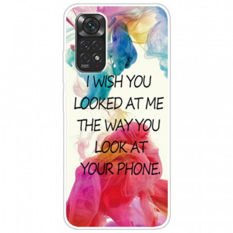 Coque Xiaomi Redmi Note 11 Pro /  Note 11 Pro 5G I Wish You Looked At Me