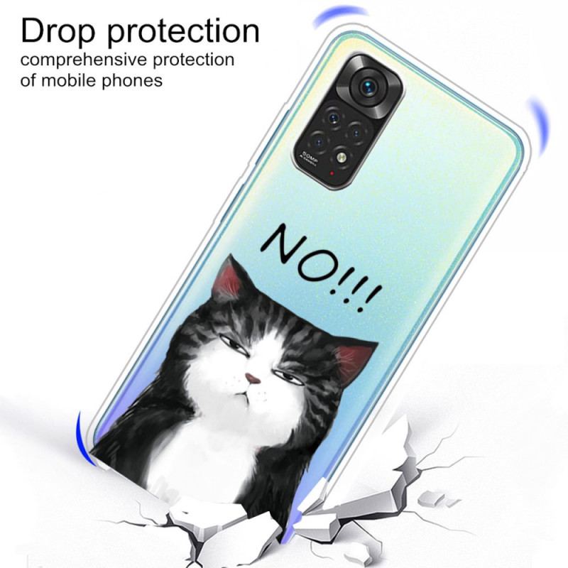 Coque Xiaomi Redmi Note 11 Pro /  Note 11 Pro 5G Le Chat Qui Dit Non